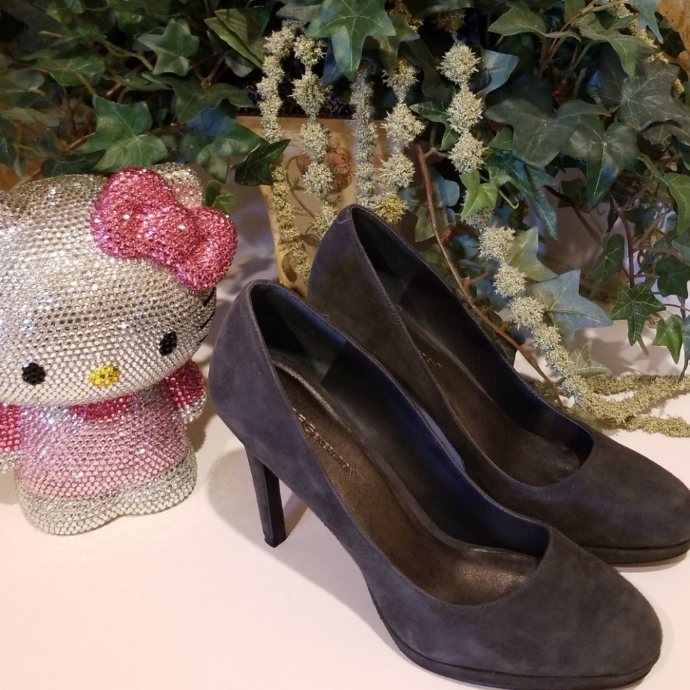 BCBGeneration Suede Platform Heels